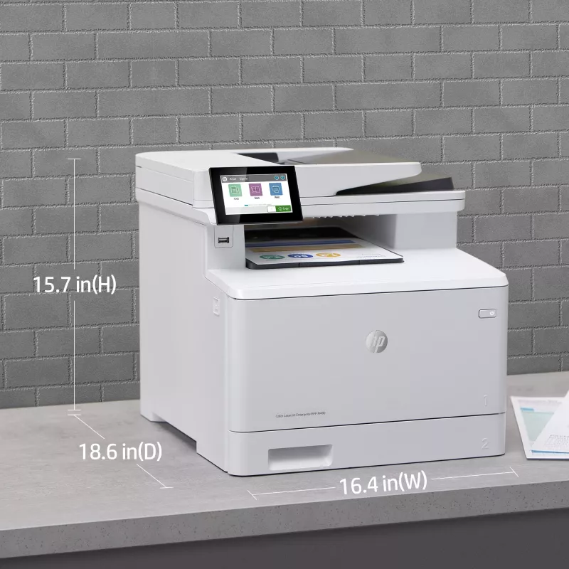 HP Color LaserJet Enterprise MFP M480f, lāzerkrāsu, 600 x 600 DPI, A4, tiešā drukāšana, balts, melns