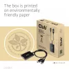 Club 3D CAC-1010-A aktīvais DisplayPort – Dual Link DVI-D adapteris, DisplayPort 1.2a, USB barošana, HDCP OFF, 0,6 m, melns
