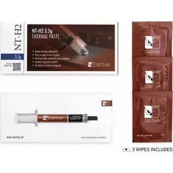 Termopasta Noctua NT-H2 siltumvadošā pasta 3.5 g — pelēka