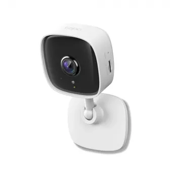 TP-Link Tapo mājas drošības Wi-Fi kamera, iekštelpu IP kamera, bezvadu, melna/balta