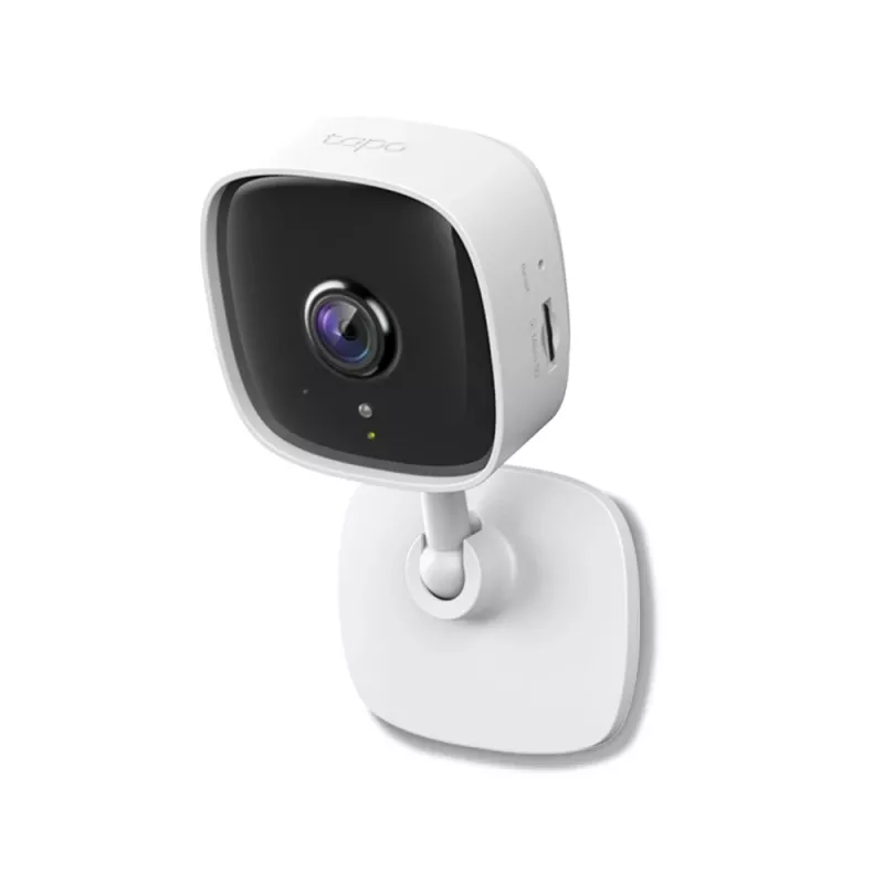 TP-Link Tapo mājas drošības Wi-Fi kamera, iekštelpu IP kamera, bezvadu, melna/balta