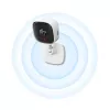TP-Link Tapo mājas drošības Wi-Fi kamera, iekštelpu IP kamera, bezvadu, melna/balta