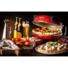 Picas cepeškrāsns Ariete 0909/10 1200 W Melna Sarkana 1 Pica 33 cm