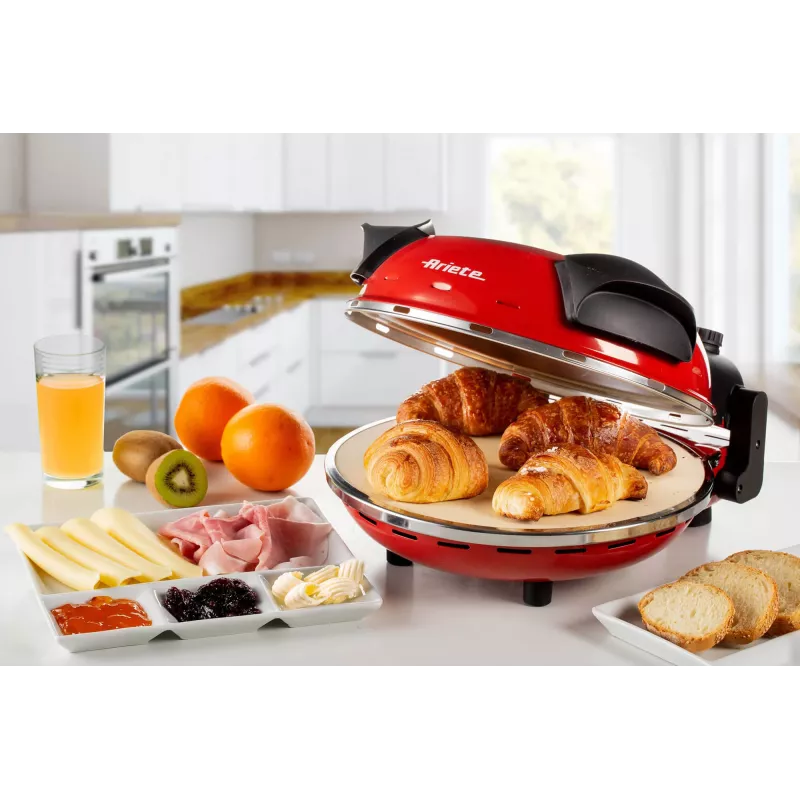 Picas cepeškrāsns Ariete 0909/10 1200 W Melna Sarkana 1 Pica 33 cm
