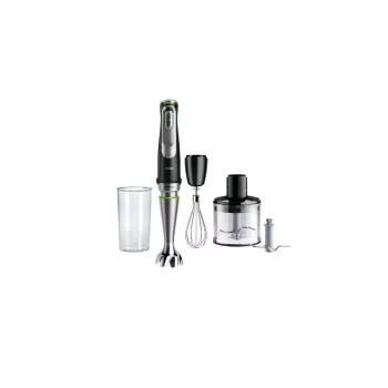 Braun MultiQuick 9 MQ 9135XI 0.6 L rokas blenderis 1200 W melns, nerūsējošs tērauds