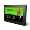 2,5 collu SATA III SSD ADATA ASU650SS-256GT-R 256 GB — 520 MB/s lasīšana, 450 MB/s rakstīšana, 3D NAND