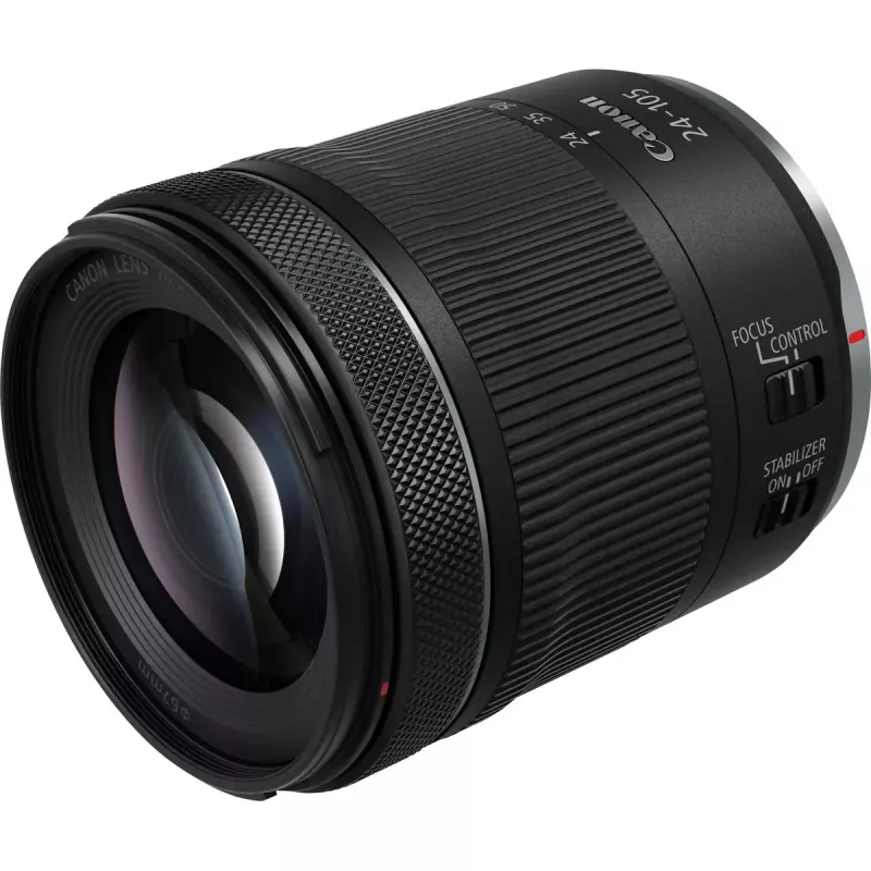 Canon EOS RP + RF 24-105mm F4-7.1 IS STM bezspoguļa kamera 26.2 MP CMOS 6240 x 4160 pikseļi Melna