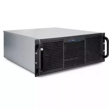 Servera korpuss Inter-Tech 4U 40248 Rack Melns, Pelēks