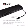 CLUB3D USB Type C 3.2 Gen1 Trīskāršā Displeja Dinamiskā PD Lādēšanas Dokstacija 100W PD Barošanas Avots