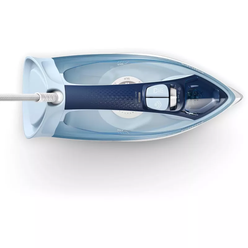 Gludeklis Philips DST5030/20 — 2400 W, 0,32 L, SteamGlide Plus, zils