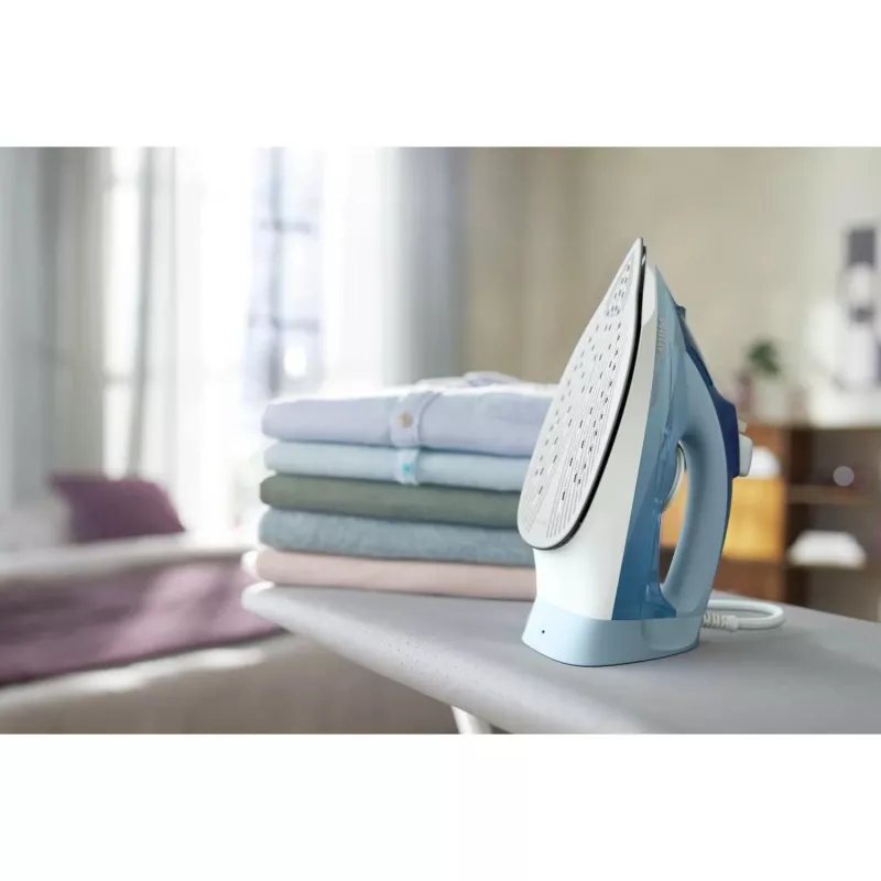 Gludeklis Philips DST5030/20 — 2400 W, 0,32 L, SteamGlide Plus, zils