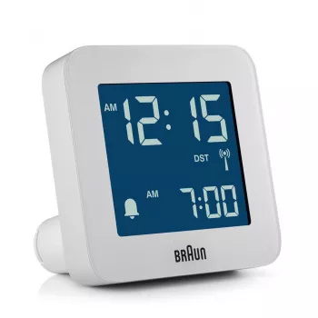 Braun BC09-DCF Digitālais modinātājpulkstenis Balts