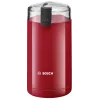 Kafijas dzirnaviņas Bosch TSM6A014R, 75 g, 180 W, nerūsējošā tērauda asmeņi, sarkana