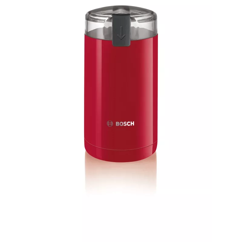 Kafijas dzirnaviņas Bosch TSM6A014R, 75 g, 180 W, nerūsējošā tērauda asmeņi, sarkana