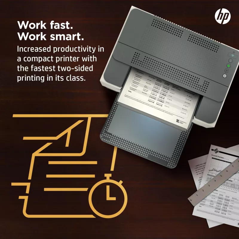 HP LaserJet M209dw printeris, lāzerprinteris, 600 x 600 DPI, A4, 29 lpp/min, divpusējā drukāšana, balts