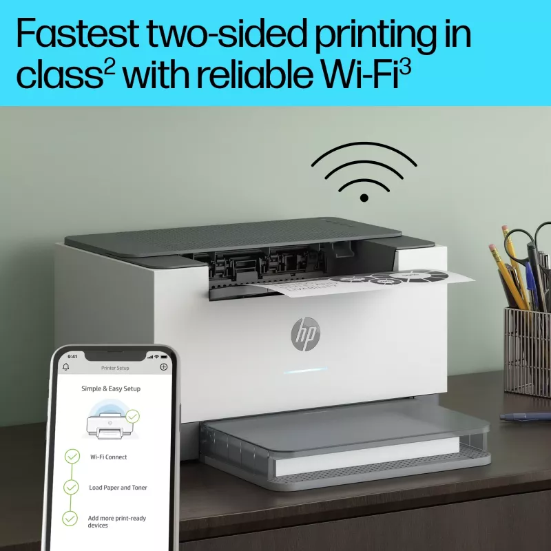 HP LaserJet M209dw printeris, lāzerprinteris, 600 x 600 DPI, A4, 29 lpp/min, divpusējā drukāšana, balts