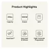 LG MH6535GIS Kombinētā mikroviļņu krāsns, melna, 25 L, 1000 W
