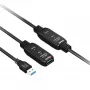CLUB3D USB 3.2 Gen1 aktīvs pagarinātāja kabelis 10m / 32.8ft M/F 28AWG