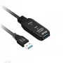CLUB3D USB 3.2 Gen1 aktīvais pagarinātājkabelis 5m / 16.4 ft M/F 28AWG