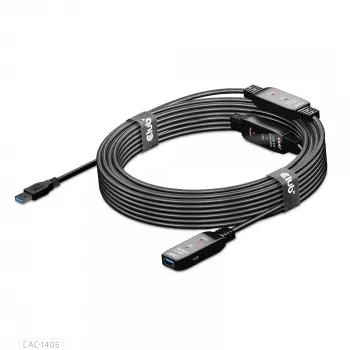 CLUB3D USB 3.2 Gen1 aktīvais pagarinātājkabelis 15m/49.2 ft M/F 28AWG