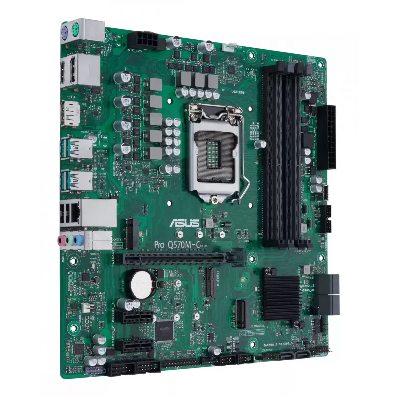Mātesplate ASUS PRO Q570M-C/CSM Intel Q570 LGA 1200 micro ATX