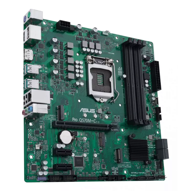 Mātesplate ASUS PRO Q570M-C/CSM Intel Q570 LGA 1200 micro ATX