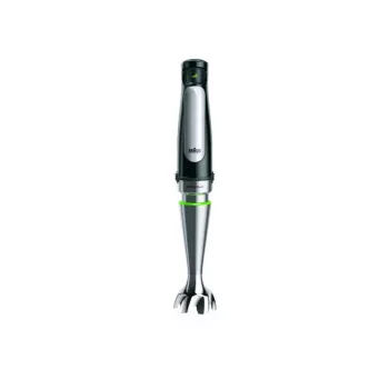 Braun MQ 7025X 0.6 L rokas blenderis 1000 W Melns, Nerūsējošais tērauds