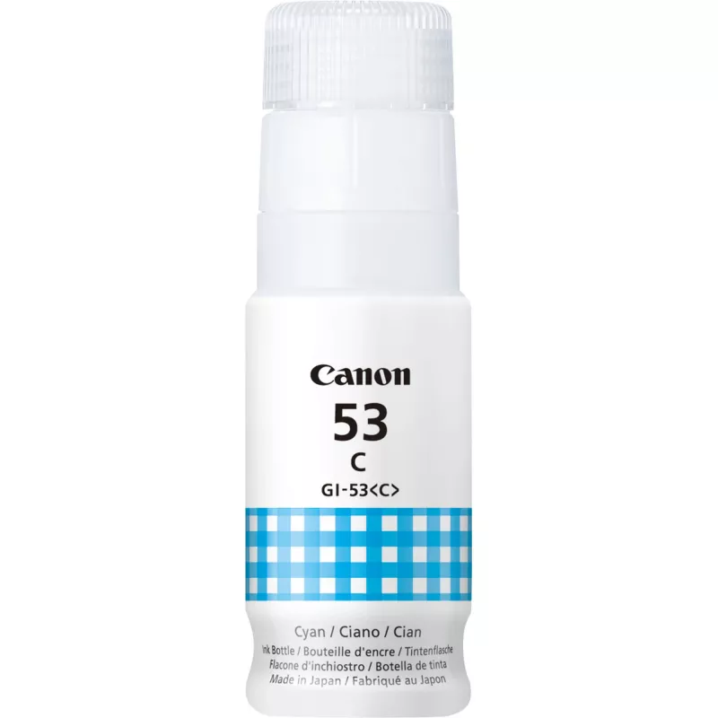 Canon GI-53C Ciāna tintes pudele 60 ml