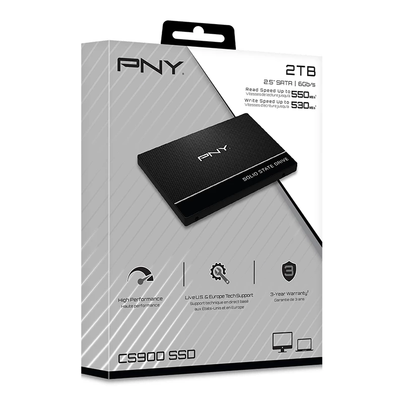 PNY SSD CS900 2TB SATA 6Gb/s 2.5 collu