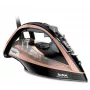 Tvaika gludeklis Tefal FV9845 — 3200 W, 60 g/min nepārtraukts tvaiks, 350 ml tvertne, vertikāls tvaiks, 1.45 kg, Melns/Varš
