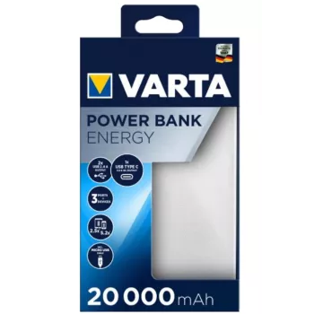 VARTA Power Bank Energy 20000 - 20000 mAh - 2 x USB A, 1 x USB C