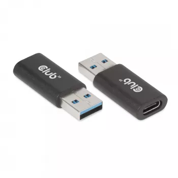 CLUB3D USB 3.2 Gen1 Type A uz USB 3.2 Gen1 Type C Adapteris M/F