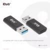 CLUB3D USB 3.2 Gen1 Type A uz USB 3.2 Gen1 Type C Adapteris M/F