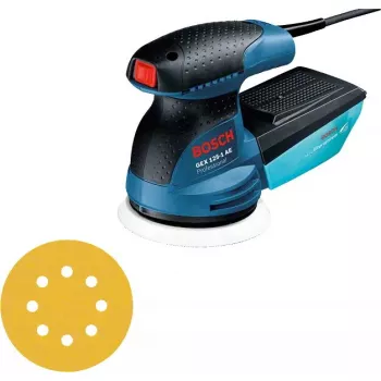 Bosch GEX 125-1 AE Orbitālā slīpmašīna 12000 RPM 24000 OPM Zila