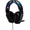 Logitech G G335 Galvas austiņas ar lentes galvas saiti, 3.5 mm savienotājs, Melna