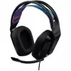 Logitech G G335 Galvas austiņas ar lentes galvas saiti, 3.5 mm savienotājs, Melna
