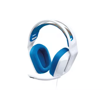LOGITECH G335 vadu spēļu austiņas - balta