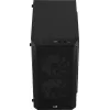 PC korpuss AEROCOOL CS107V2 Mini Tower — Melns, microATX/Mini-ITX, 2x120mm ventilatori, 1x3.5 collu + 2x2.5 collu sloti