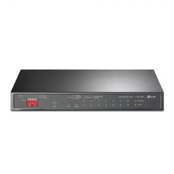 TP-Link TL-SG1210MP tīkla slēdzis, nepārvaldāms, Gigabit Ethernet, PoE, melns