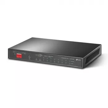 TP-Link TL-SG1210MP tīkla slēdzis, nepārvaldāms, Gigabit Ethernet, PoE, melns