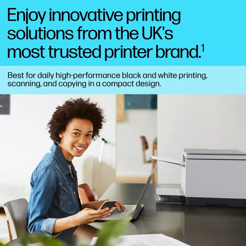 Daudzfunkciju lāzerprinteris HP LaserJet MFP M234dw — Melnbalts, A4, 29 lpp/min, Duplekss, Wi‑Fi, Ethernet
