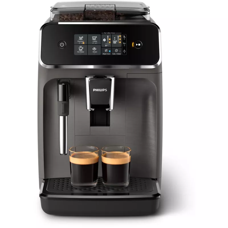 Kafijas automāts Philips EP1224, pilnībā automātisks, 1.8 L ūdens tvertne, 15 bāri, keramikas dzirnaviņas, 12 malšanas pakāpes