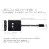 CLUB3D USB3.2 Gen2 Type-C (DP Alt-Mode) uz DisplayPort Divu Monitoru 4K60Hz M/F MST centrmezgls