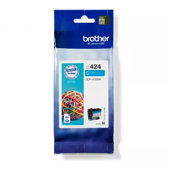 Brother LC424C oriģinālā ciāna tintes kasetne 1 gab.