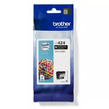 Brother LC424BK tintas kasetne 1 gab. Oriģināla Melna