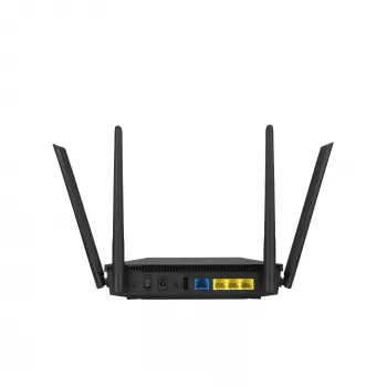 ASUS RT-AX53U bezvadu maršrutētājs Gigabit Ethernet divjoslu (2.4 GHz / 5 GHz) Melns