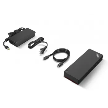 Lenovo ThinkPad Universal Thunderbolt 4 vadu dokstacija melna