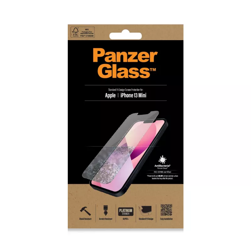 Aizsargstikls PanzerGlass Apple iPhone 13 Mini Standard Fit