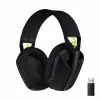 LOGITECH G435 Lightspeed bezvadu spēļu austiņas - Melna