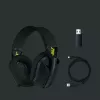 LOGITECH G435 Lightspeed bezvadu spēļu austiņas - Melna